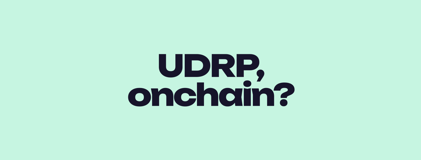 Does the UDRP apply to onchain TLDs?