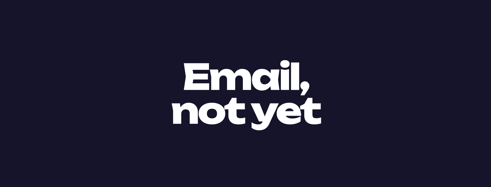 Email and onchain names: what does not work yet