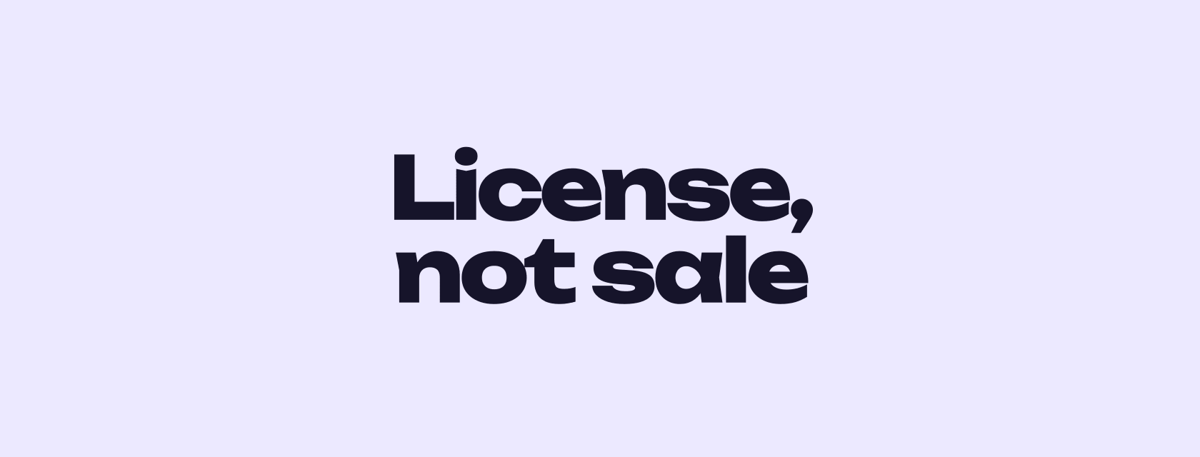 Licensing a TLD instead of selling it