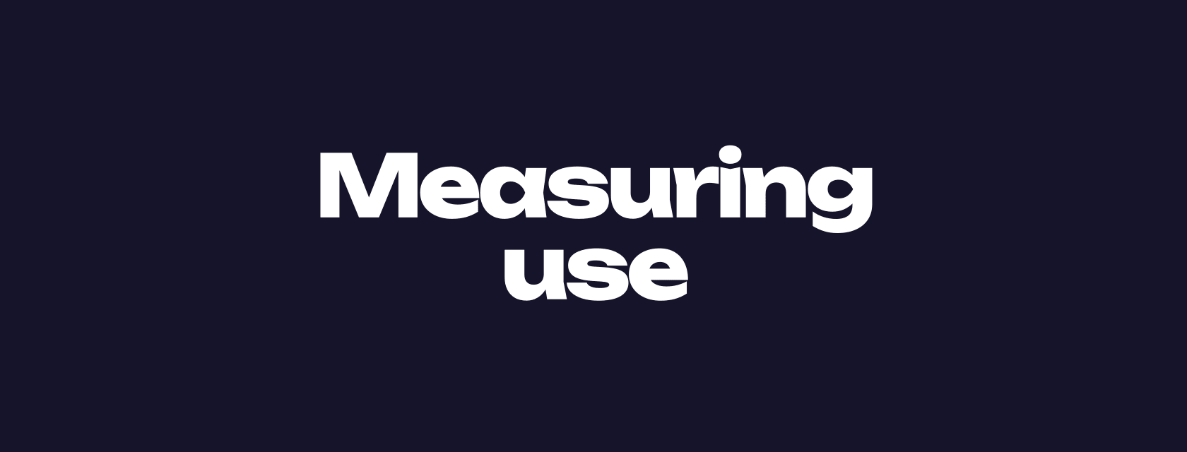 Measuring the use of a TLD from its public record