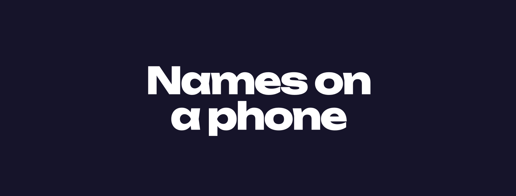 Onchain names on a phone: what resolves