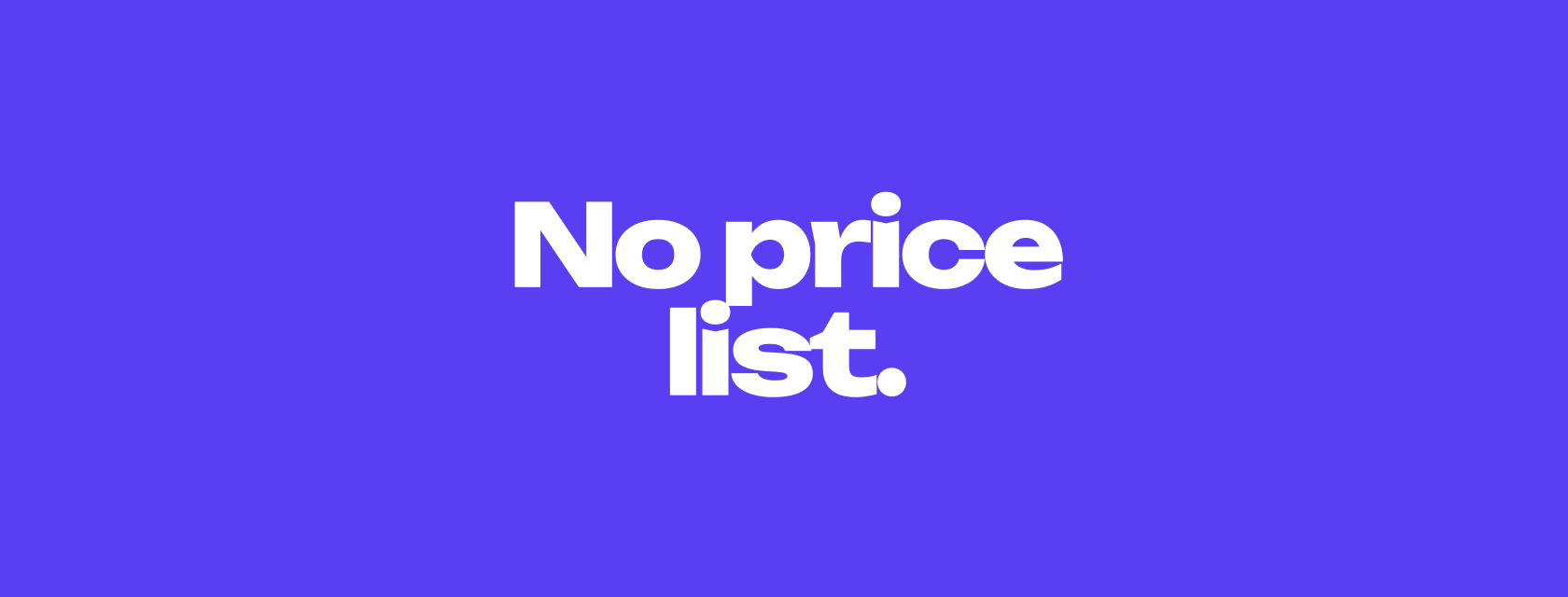 How prices form in a market without comparables