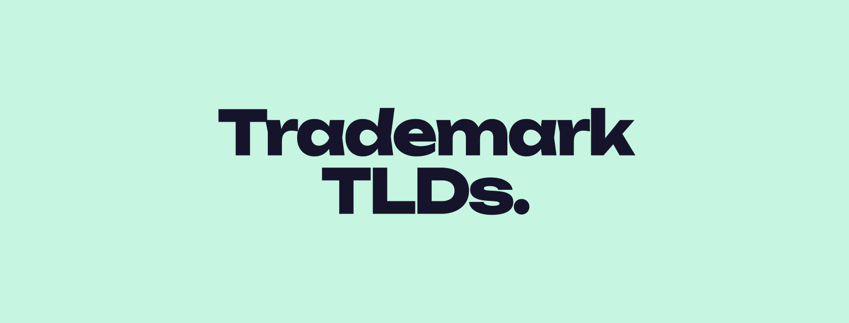 Trademark TLDs onchain: what they are and why they exist